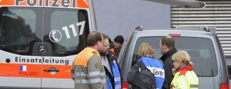 Varios muertos en un tiroteo en una empresa maderera en el centro de Suiza