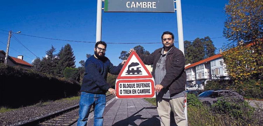 “É necesario un tren de cercanías que nos conecte coa Coruña, non podemos planificar Cambre sen el”