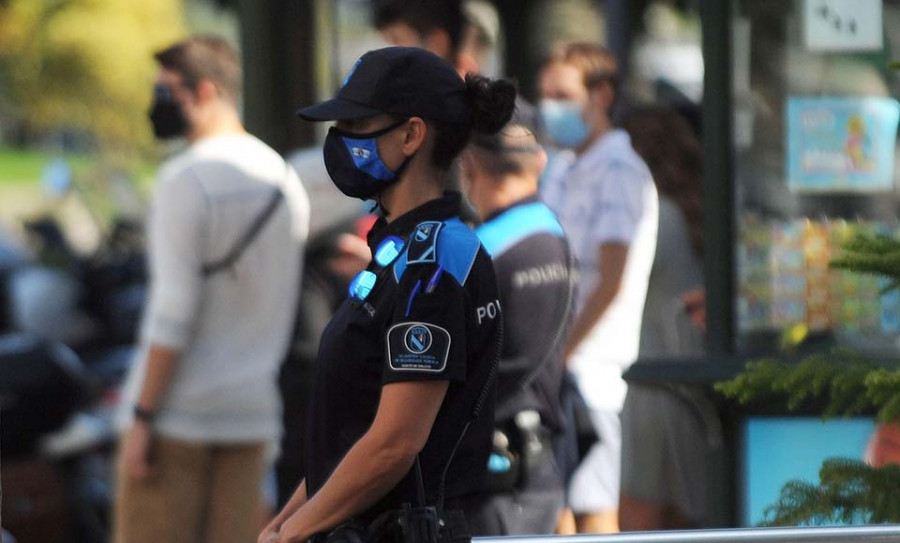 Más de 110 policías locales velarán en A Coruña por la seguridad en Fin de Año y Año Nuevo