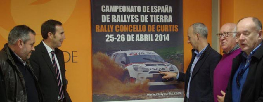 El Rally de Curtis sustituye la prueba “súper especial” por una ceremonia protocolaria de salida en Teixeiro