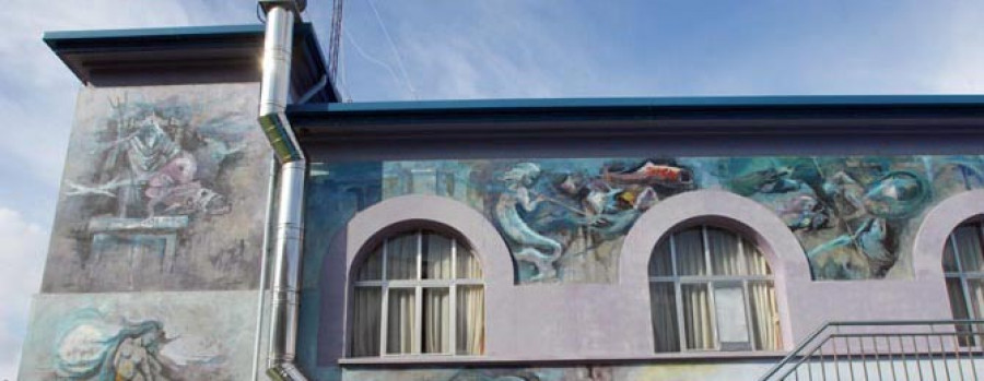 Un ejército de murales permanece oculto entre el paisaje urbano de A Coruña