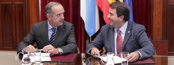 Negreira firma una inversión de 16,5 millones para el túnel de La Marina