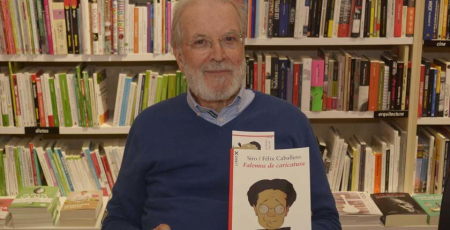 Siro López | “No libro conto todo sobre a caricatura, non me queda nada por dicir”