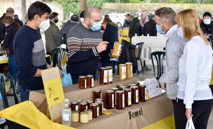 Oleiros anima a “vacinarse co mel” en la XXXI feria de este producto