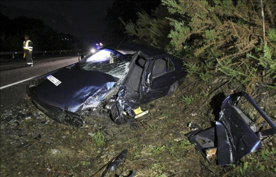 Dos fallecidos esta noche en accidentes de tráfico en Pontevedra