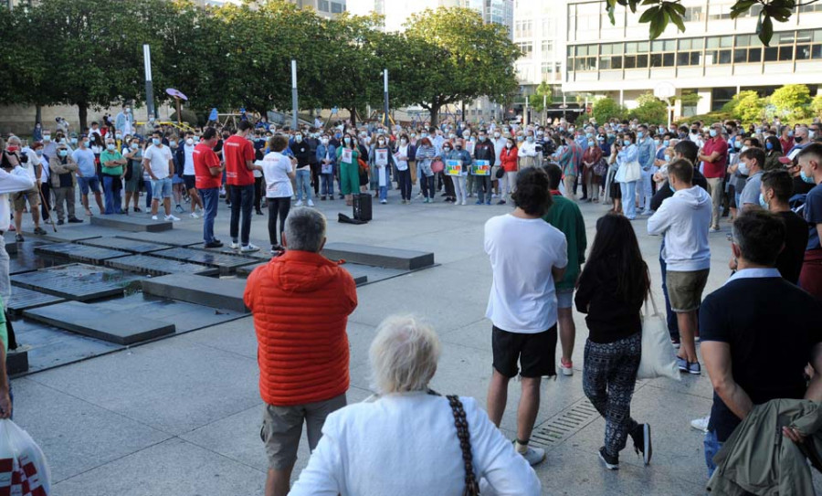 Más de 200 personas se reúnen para recordar a Yago de la Puente