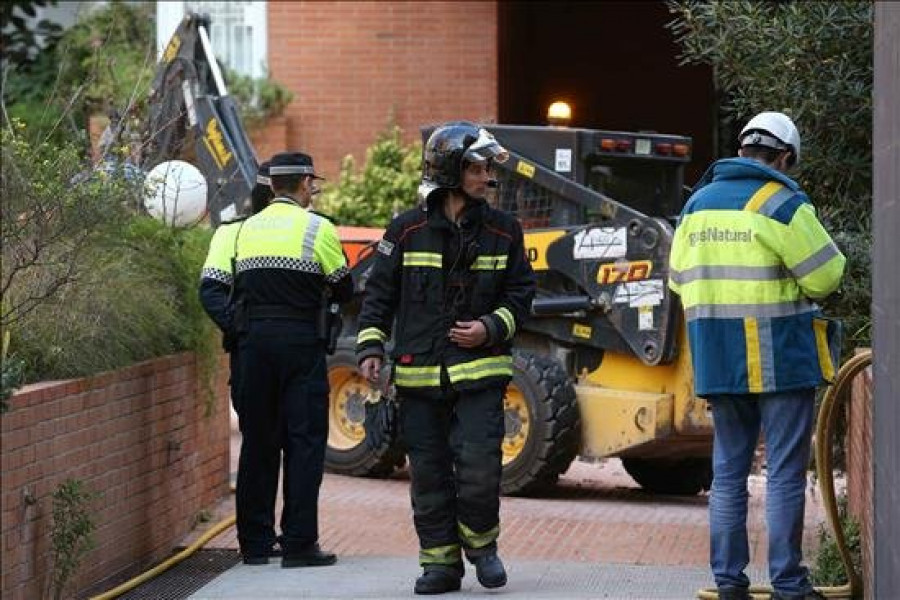 Once heridos leves en Begues (Barcelona) tras una explosión de gas