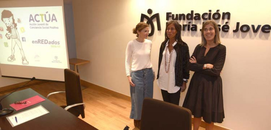 La Fundación María José Jove alertará de los peligros de las redes sociales a unos 700 escolares