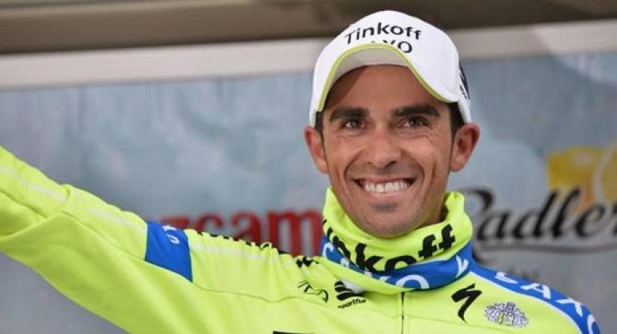 Alberto Contador abandona el Tour de Francia durante la novena etapa