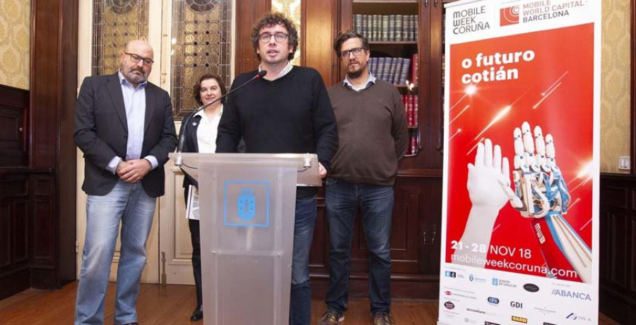 La Mobile Week situará a la ciudad coruñesa en  la “primeira división das urbes españolas”