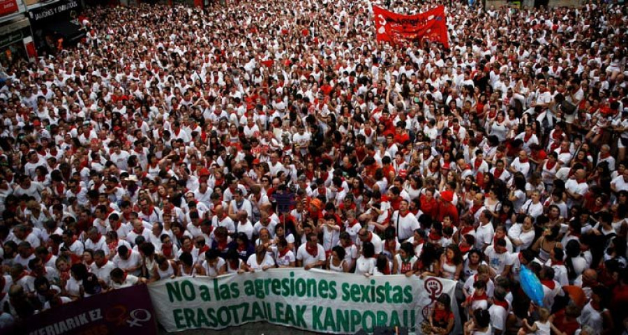 Piden 22 años para los acusados de violación grupal en los sanfermines