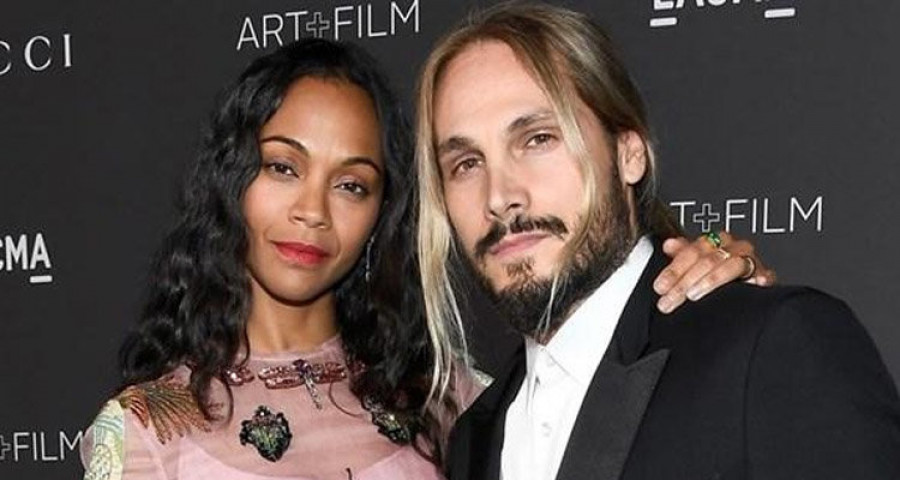 El tipazo de Zoe Saldana durante el embarazo de su tercer hijo, Zen