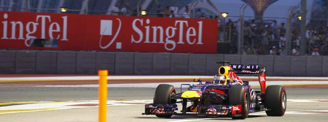 Vettel hace la pole sin apurar en la calificación