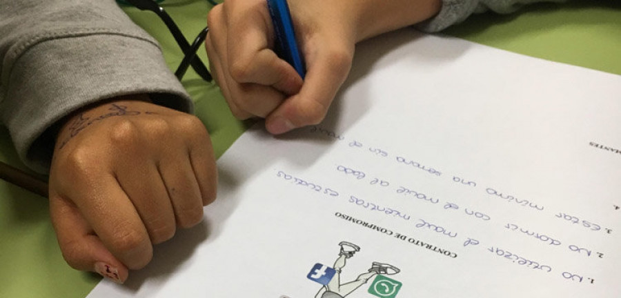 Una encuesta entre escolares coruñeses revela que casi todos reciben amenazas por la web