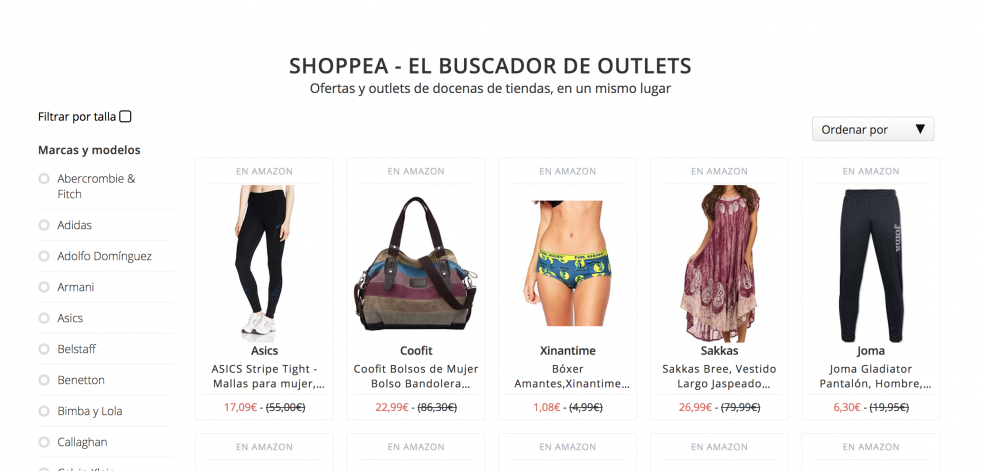 Shoppea: la mejor forma de encontrar ofertas en moda