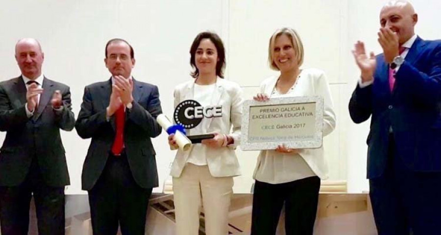 Premio Galicia a la excelencia educativa al centro  Nebrija