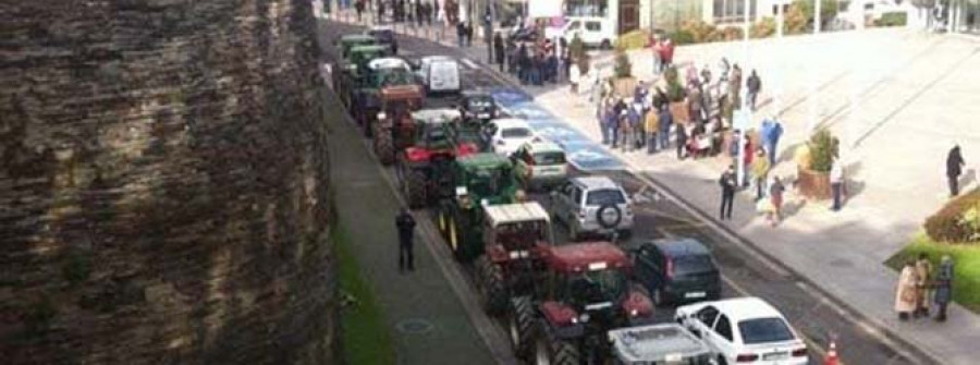 El Ayuntamiento  de Lugo acusa a la Subdelegación del Gobierno de “escapar” de la tractorada