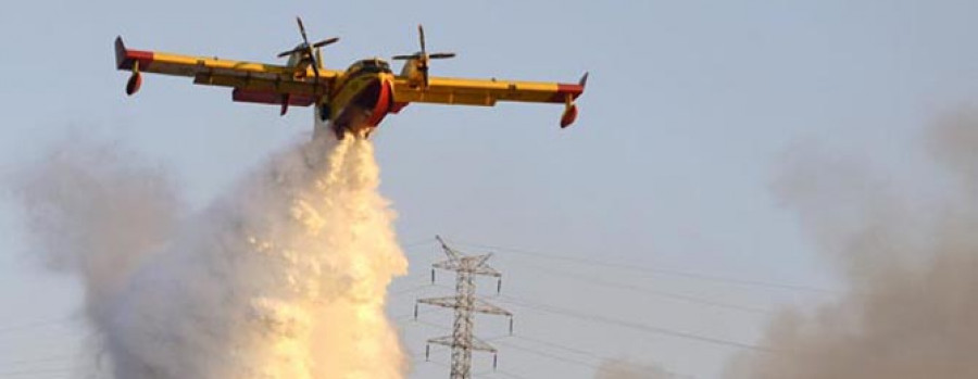 Estabilizado el fuego que quemó cien hectáreas en Verín tras levantarse la alerta