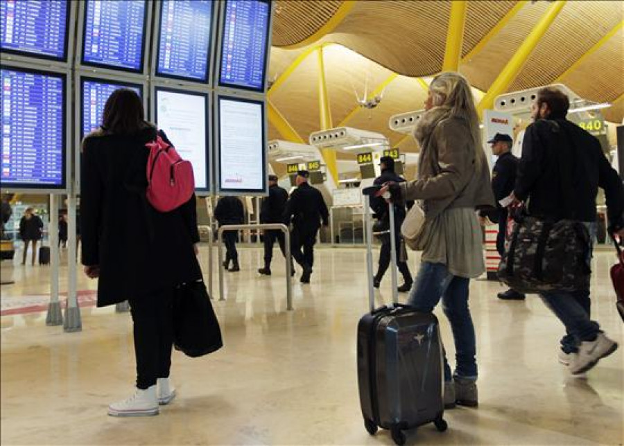Paros en ocho aeropuertos españoles desde esta medianoche de la empresa de asistencia Swissport