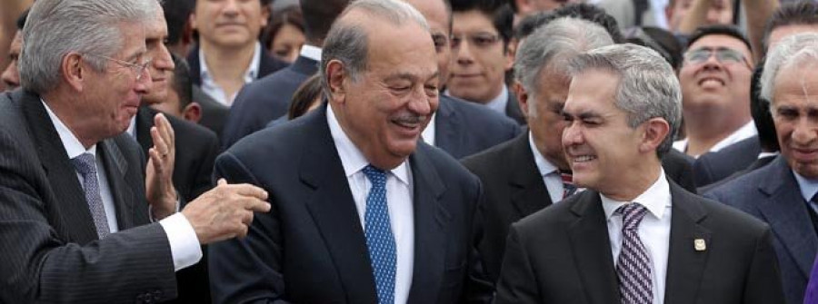 Los ejecutivos invitan  al mexicano Carlos Slim  a un congreso en Palexco