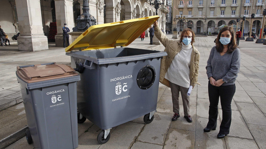 El Ayuntamiento instalará los nuevos contenedores  de basura a partir del lunes