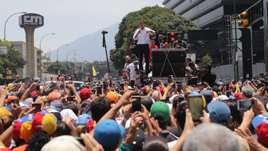 Varias personas resultan heridas en los enfrentamientos con la Guardia Bolivariana