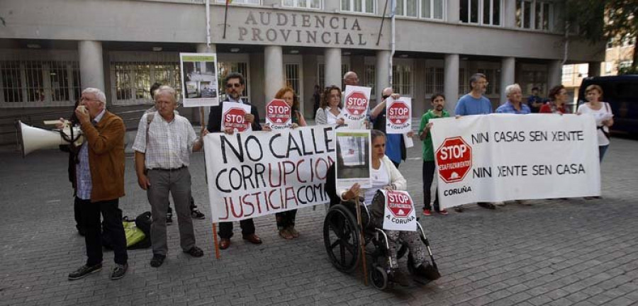 Stop Desahucios critica que A Coruña no se una al plan de viviendas de la Xunta