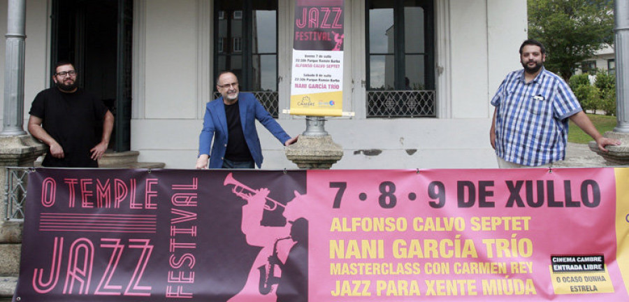 Cambre lanza el Temple Jazz, un festival de tres días con cine, conciertos y actividades