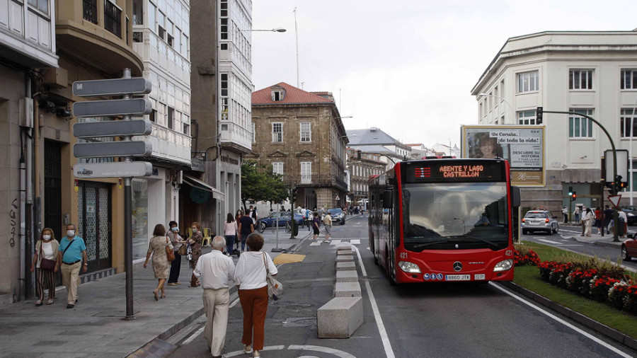 Los tramos peatonales del Paseo y Los Cantones suman ya 37.000 metros cuadrados