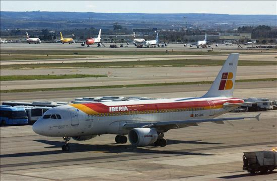 La huelga de Iberia empieza sin incidentes y cumpliendo los servicios mínimos