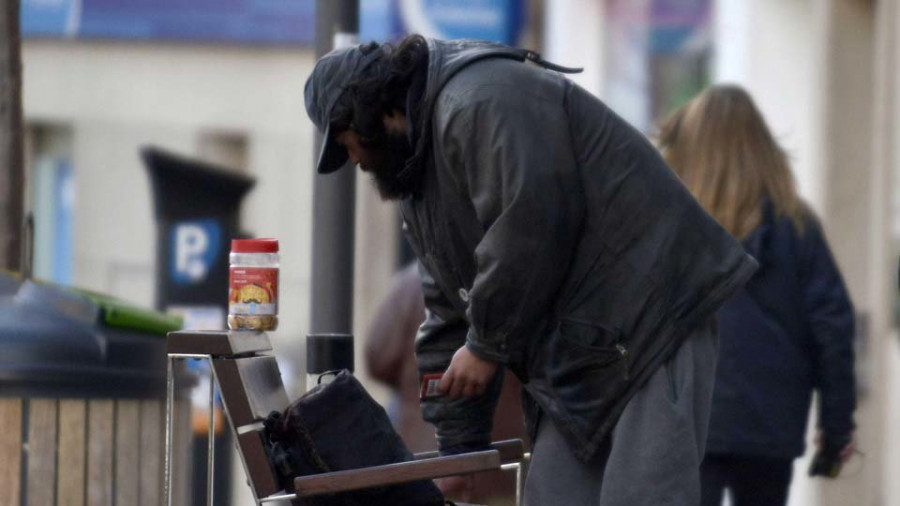 La asociación BoanoiTe contabilizó 110 personas sin techo a lo largo de 2018 en la ciudad