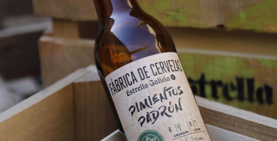 Lanzan otra edición de Fábrica de Cervezas Estrella Galicia de pimientos de Padrón