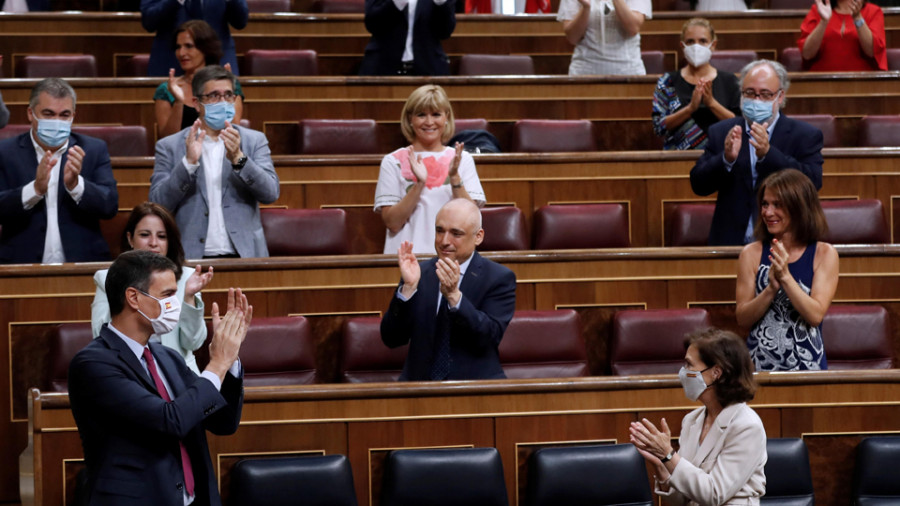 El Congreso rechaza las medidas sociales para la reconstrucción