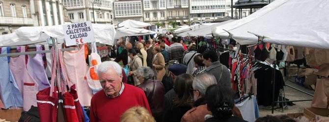 Betanzos advierte a la venta ambulante que habrá sanciones si no se recogen los residuos