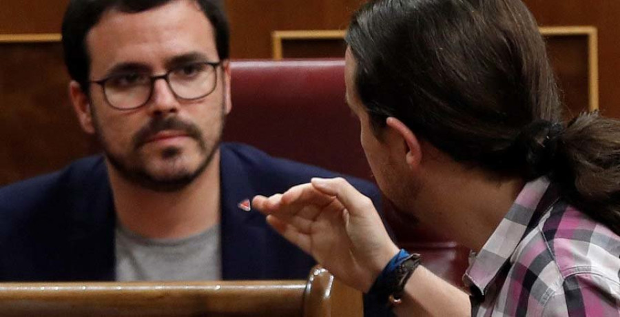 Iglesias estudia presentar su propia 
moción si falla la de los socialistas