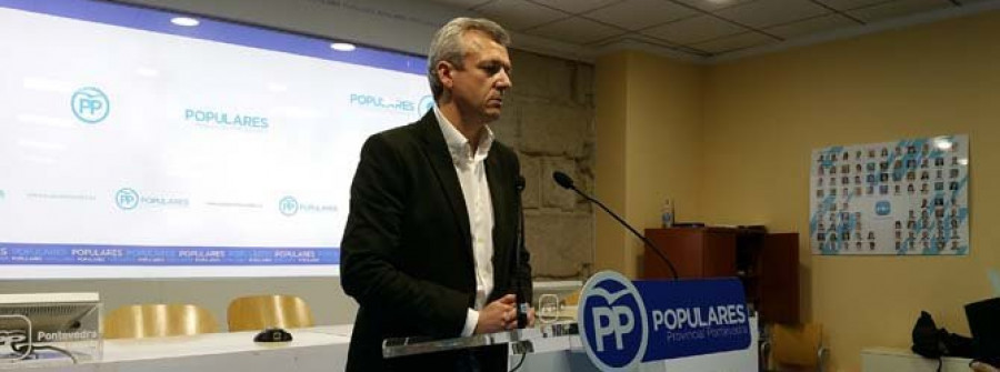 Arranca el congreso en el que Rueda relevará a Louzán al frente del PP pontevedrés con las ponencias