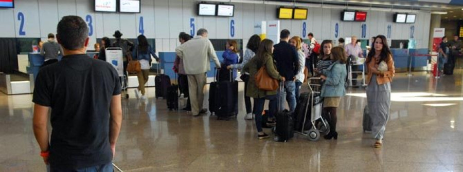Alvedro despunta entre los aeropuertos de AENA al crecer un 18% en pasajeros