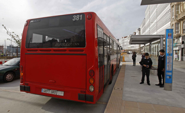 Estos son los autobuses que circularán en A Coruña para los conciertos de las fiestas de María Pita