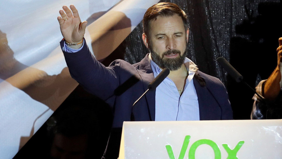 Dos millones y medio de españoles convierten a Vox en  la quinta fuerza con 24 escaños