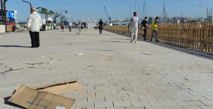 Los múltiples actos al borde del mar obligan a reforzar la seguridad