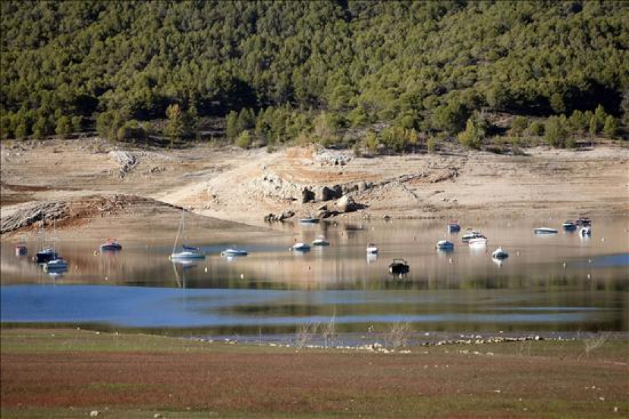 Los embalses se encuentran al 82,2 por ciento de su capacidad total