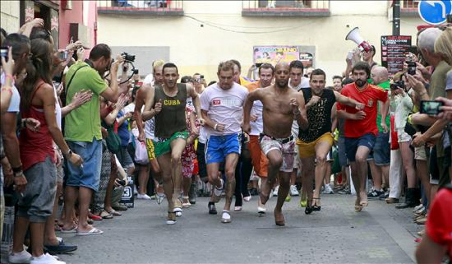 Menos tacones para competir en la popular carrera del Orgullo Gay de Madrid