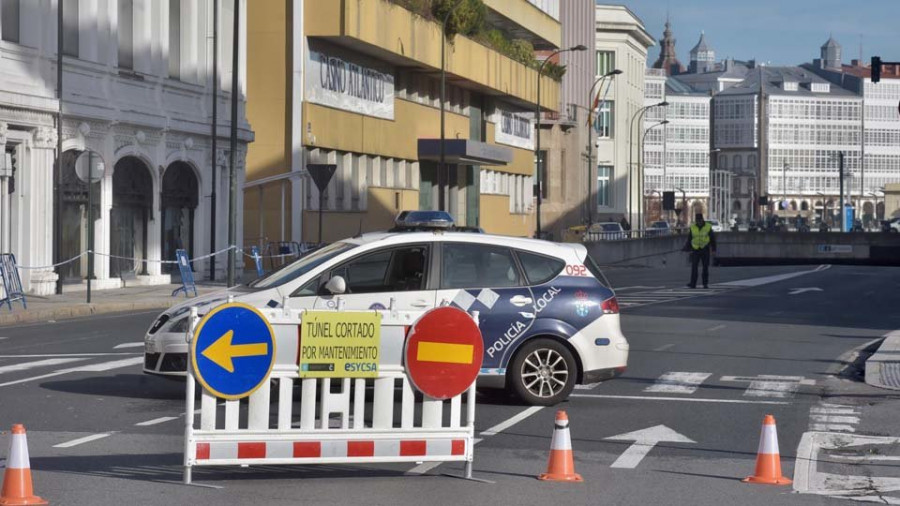 El tráfico se desviará a las rondas de Nelle y Outeiro cuando haya atascos