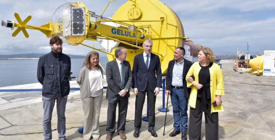 Langosteira servirá de campo de pruebas para aprovechar la energía de las olas en las costas gallegas