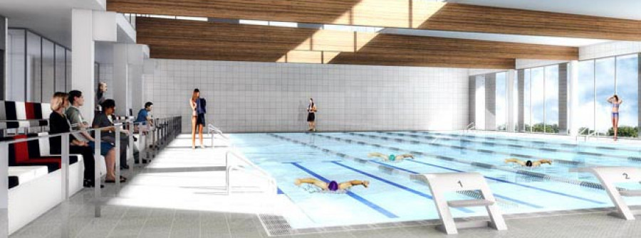 La ampliación de la piscina municipal de Arteixo comenzará en el mes de abril