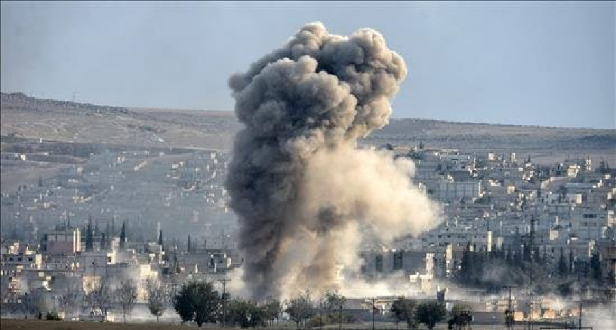 Al menos 43 muertos en un bombardeo de la coalición internacional en Siria