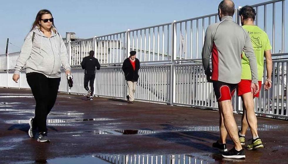 A Coruña solo tuvo nueve días sin lluvia en lo que va de año