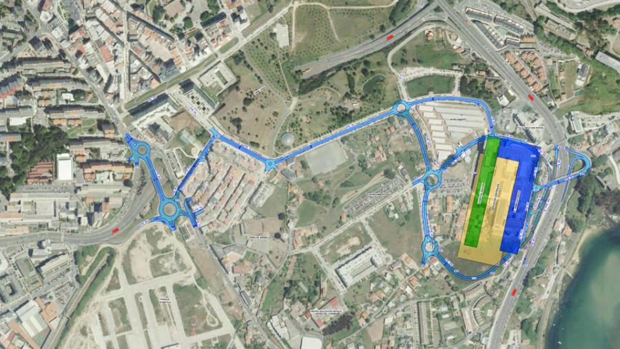 El plan de accesos para el nuevo Chuac incluye un anillo perimetral, una rotonda y la ampliación de calzadas