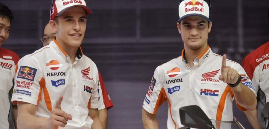 Márquez es optimista y Pedrosa se muestra cauto