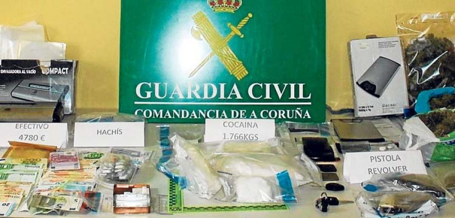 Detienen a un clan familiar que traficaba con drogas y blanqueaba en Melide y Arzúa